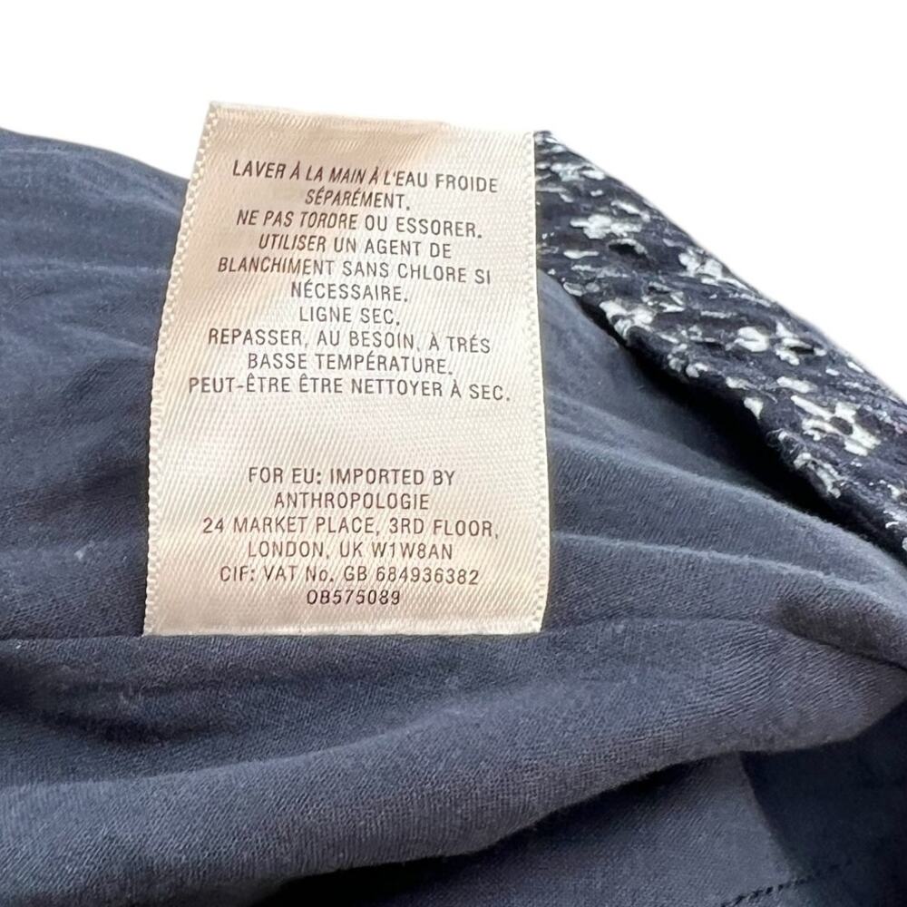 Anthropologie Black and White Floral Dress - Picture 16 of 16